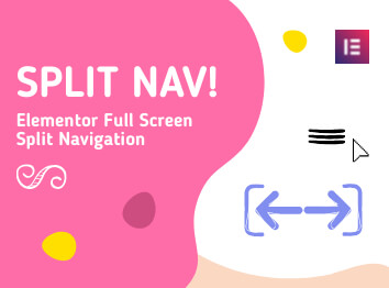 Elementor Full Screen Split Navigation Made Easy!