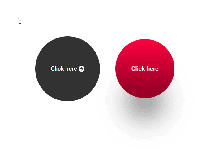 How to create circle buttons in Elementor