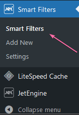 Jet Smart filters