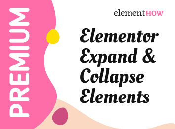 Elementor Premium Expand & Collapse Toggle