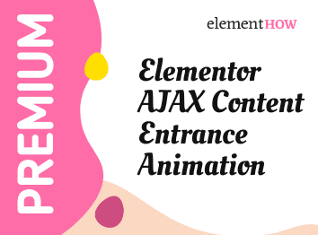 Elementor Add Animation to AJAX Loaded Content