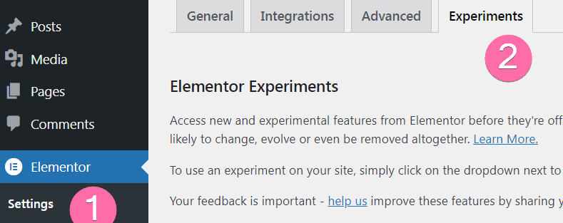 Importing Elementor Templates to your Pages 2