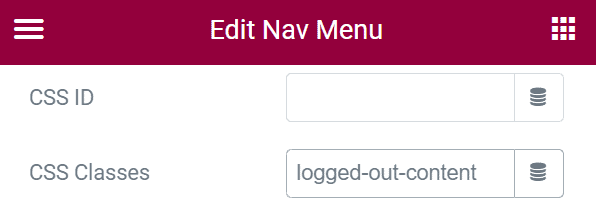 Elementor Show a Different Navigation Menu For Logged In & Out Users 3