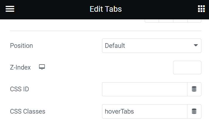 Elementor Open Tabs On Hover Instead of Click 2