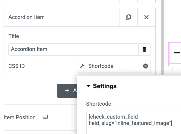 Elementor Hide Tabs or Accordion if Custom Field is Empty 2